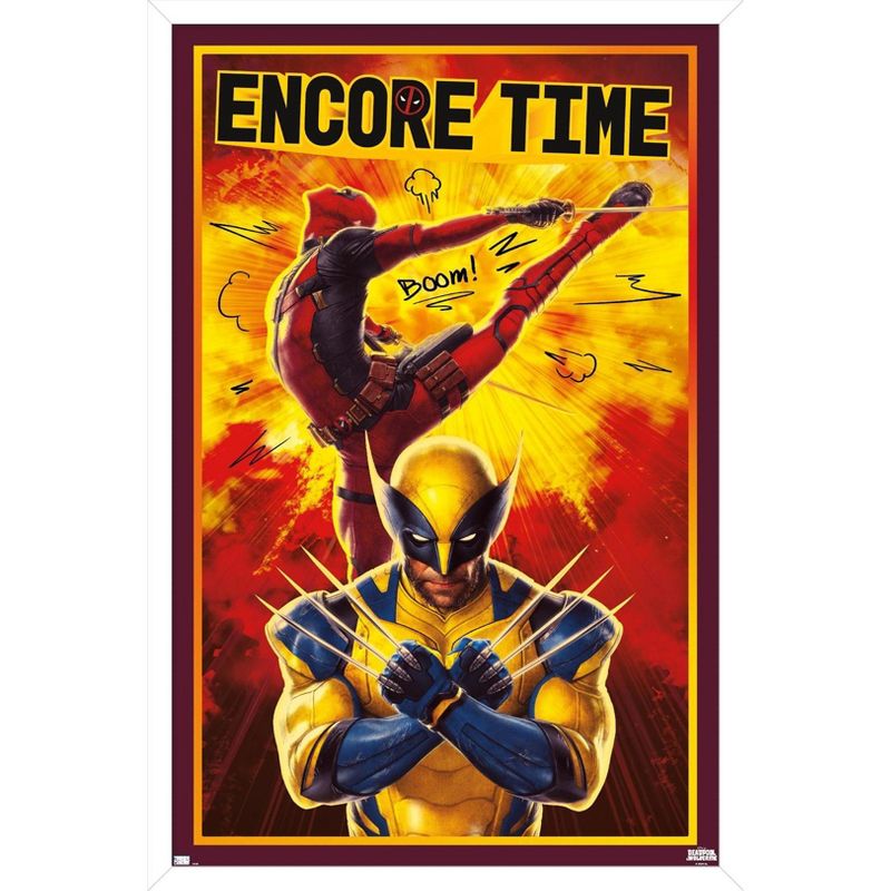 Trends International Marvel Deadpool & Wolverine - Encore Time Framed Wall Poster Prints, 1 of 7