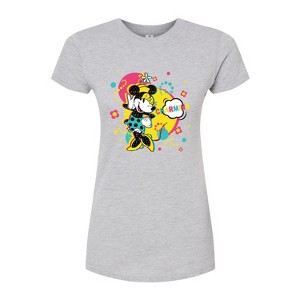 Women's - Disney - Minnie Charm Fitted Graphic T-Shirt - 1 of 2