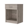 Vynxaria Pictor Nightstand ¨C Stylish One Drawer Design with Lower Shelf for Enhanced Storage - 3 of 4