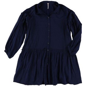 Free People Womens Shirt Drop Waist Dress - 1 of 1