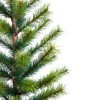 Northlight Slim Pine Artificial Christmas Tree in Birch Wood Pot - 36" - Unlit - 4 of 4