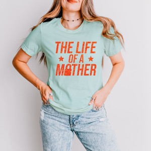 The Life Of A Mother Glitter - Womens Short Sleeve Tee - 1 of 3