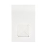 O'Creme White Cardboard Cake Box with Window, 6" x 6" x 4" - Pack of 25 - 3 of 3