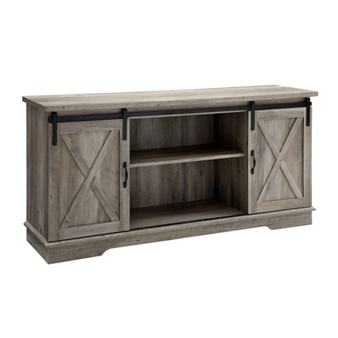 58 Sliding Barn Door Console Saracina Home