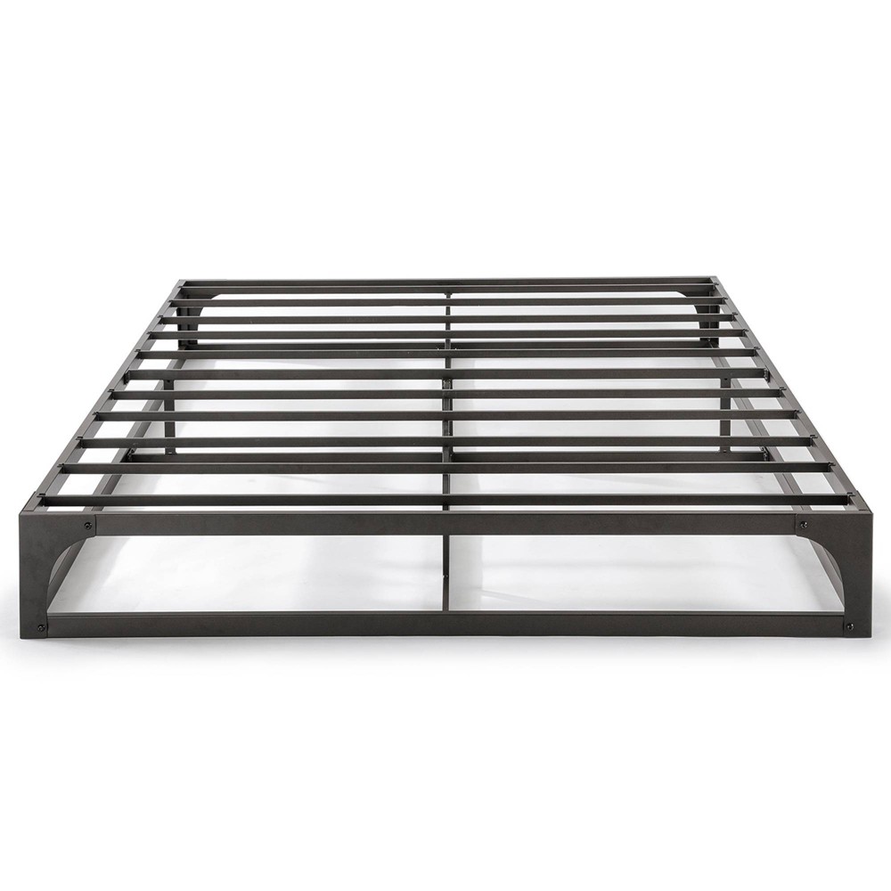 Photos - Bed Best Price Mattress Full 9" Metal Hinged Corner Platform  Frame Black: Heavy Duty Steel, No Box Spring Required