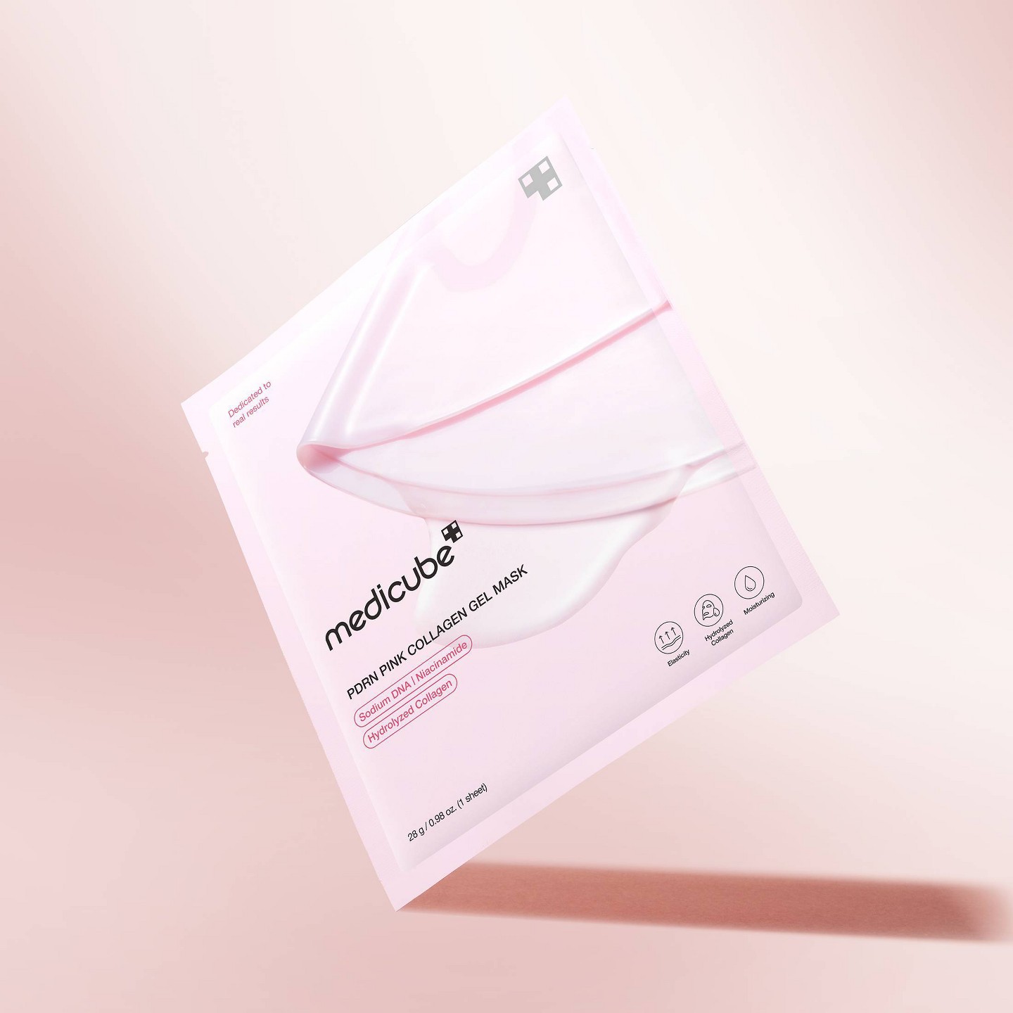Гелевая маска для лица medicube Pdrn Pink Collagen, цвет: Розовый — фото 6
