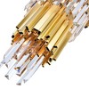 CWI Lighting Deco 4 Light Down Mini Chandelier With Medallion Gold Finish - 4 of 4