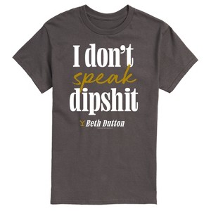 Men's - Yellowstone - Don't Speak Dipsh Short Sleeve Graphic T-Shirt - 1 of 4