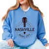 Simply Sage Market Nashville Music City Guitar Sweatshirt - 2 of 4