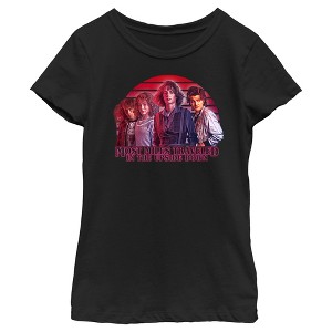 Girl's Stranger Things Teen Group Shot T-Shirt - 1 of 4