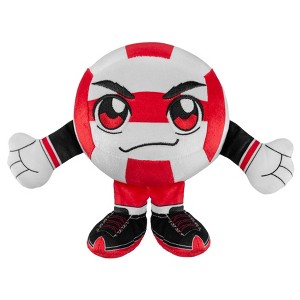 Bleacher Creatures Nebraska Huskers 8" Kuricha Volleyball Plush - 1 of 4