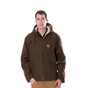 Insulated Gear Men's Washed Duck Lined Winter Work Jacket - 1 of 4