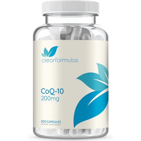 Clearformulas Co-q10 Supplement, Supports Heart Helps Maintain Healthy Pressure - Capsules, 200mg : Target