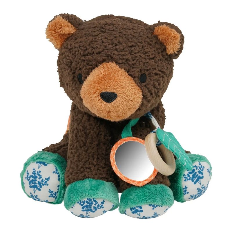Manhattan Toy Wild Bear-y Plush Teddy Bear 8 Inch Stuffed Animal Activity Toy, 1 of 10