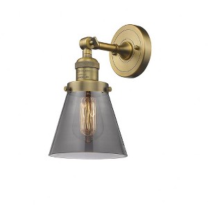 Cone - 1 Light Wall Sconce In Industrial Style-10 Inches Tall and 6.25 Inches Wide - 1 of 1