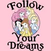 Girl's Disney Follow Your Dreams T-Shirt - 2 of 4