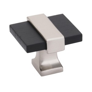 Amerock Overton Split Finish Cabinet or Furniture Knob - 1 of 4