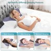 PAGED 26" Cervical Neck Pillow, Ergonomic Memory Foam Bed Pillow with 2 Heights and Armrest Designs for Back, Stomach or Side Sleepers - 2 of 4