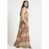 June + Vie by Roaman's Women's Plus Size Tank Top Maxi Dress - 4 of 4