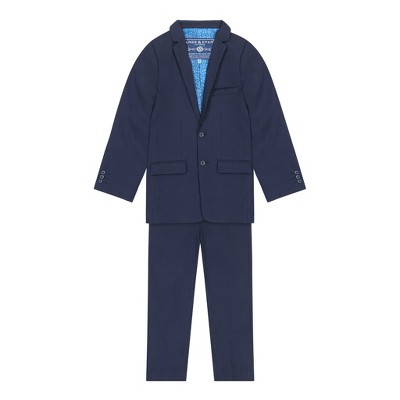 Andy & Evan  Toddler Navy Stretch Suit