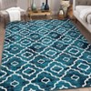 Washable Modern Non Slip Living Room Rugs, Soft Low Pile Bedroom Carpet, Stain Resistant Floor Cover for Dining Room - 2 of 4
