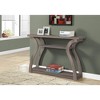 Sapphtopaz Modern Console Table with Unique Curved Design Narrow Entryway Table with Sturdy Base Accent Couch Table for Living Room,Entryway - 2 of 4