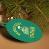 Norfolk State University Spartans Logo Aluminum Holiday Christmas Tree Ornament - 4 of 4