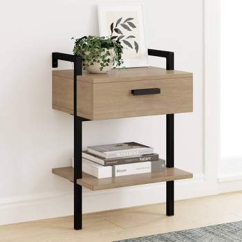 Jenny Wood Wall Mount Accent Table - Nathan James 
