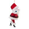 De Carlini Italian Ornaments 6.0 Inch Skating Santa Christmas Tree Ornament , Ornament Italian Skates (1PC) - 3 of 3