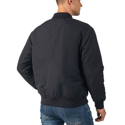 Alpine Swiss Damon Mens Bomber Jacket | Warm Quilted Flight Jacket with Pockets – Stylish Windbreaker for Casual & Layering | Versatile Outerwear — фото 6