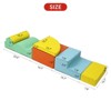 COZONY 6-Piece Foam Climbing Blocks for Toddlers, Soft Play Set for Crawling & Sliding, Baby Gym Toys for Ages 1–3 - 2 of 4