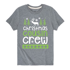 Boys' - Instant Message - Christmas Cousin Crew Short Sleeve Graphic T-Shirt - 1 of 4