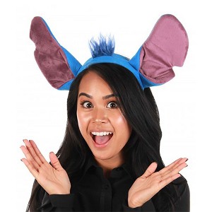 HalloweenCostumes.com One Size Fits Most   Disney Lilo and Stitch Costume Ears Headband Accessory, Blue/Purple - 1 of 4