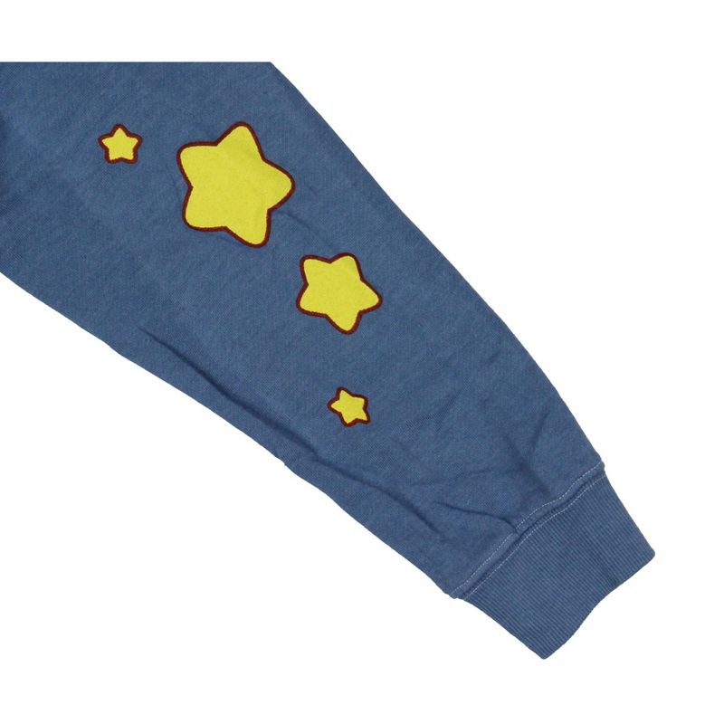 Kirby Women's Floating On Stars Hiragana Crewneck Pullover Adult Sweatshirt, 3 of 5