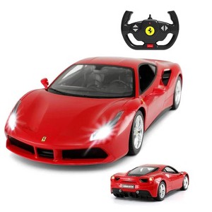 Remote Control 1:14 Ferrari 488 GTB Model 2.4G Red - 1 of 2
