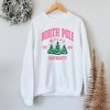 Simply Sage Market Women's Graphic Sweatshirt North Pole University Pink Trees - 3 of 3