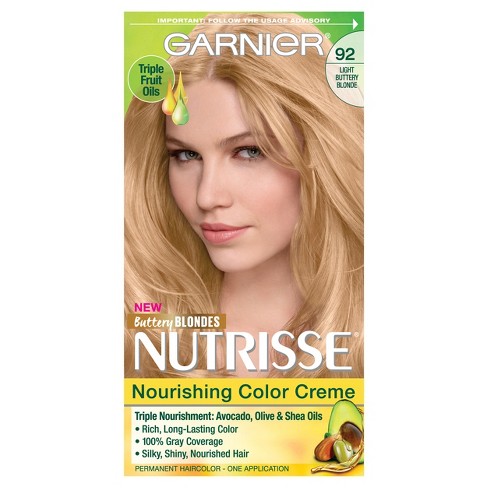 Garnier Nutrisse Nourishing Color Creme 92 Light Buttery Blonde