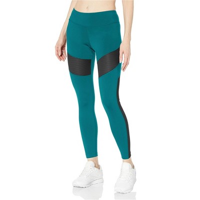 Reebok Womens WOR Mesh Tight Compression Athletic Pants