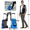 SKONYON Electric Power Washer 3300 PSI 2.6 GPM Pressure Washer with 4 Quick Connect Nozzle and Oz Soap Tank - 2 of 4