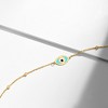 Pure Collection by Ross-Simons Italian 14kt Yellow Gold Evil Eye Bracelet With Multicolored Enamel - 3 of 4