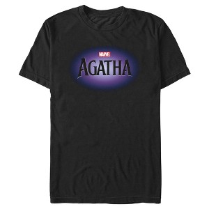 Men's Marvel: Agatha All Along Purple Logo T-Shirt - 1 of 4