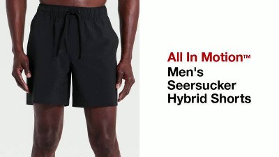Men's Seersucker Hybrid Shorts - All In Motion™