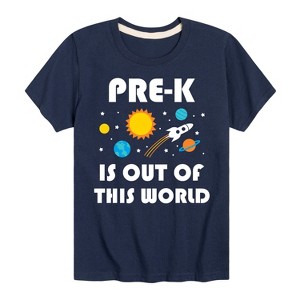 Boys' - Instant Message - Out Of This World Pre K Short Sleeve Graphic T-Shirt - 1 of 4