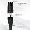 LyxPro 15 ft Red Balanced XLR Cable – 3‑Pin Male‑to‑Female Mic Cord for Studio, Live - 2 of 4