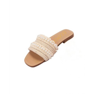 Women's Wo's Ashley Flat Sandal - CCOCCI