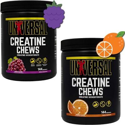 Universal Nutrition Creatine Monohydrate Chews - 144 total - 1.25g per ...