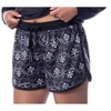 Star Wars Womens' Darth Vader Sweater and Shorts Sleep Pajama Set Black - 4 of 4