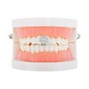 Unique Bargains Hip Hop Four-Leaf Flower Fake Grills 1 Pc - 2 of 4