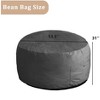 CENGHU Bean Bag Chair Velvet Soft Beanbag with Memory Foam for Adults Lazy Sofa with Fluffy Removable Sponge - 2 of 4
