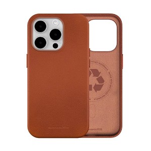 dbramante1928 Apple iPhone 15 Pro Max Roskilde Leather Case with MagSafe - Tan: Solid Design - 1 of 4